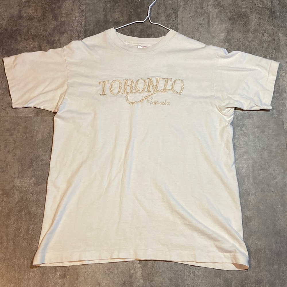 Vintage Toronto Canada Tee single stitch made in USA